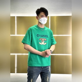 CHANE* Новая модель широкой футболки T.23S от Chanel для мужчин и