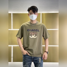 CHANE* Новая модель широкой футболки T.23S от Chanel для мужчин и