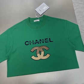 CHANE* Новая модель широкой футболки T.23S от Chanel для мужчин и