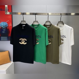 CHANE* Новая модель широкой футболки T.23S от Chanel для мужчин и