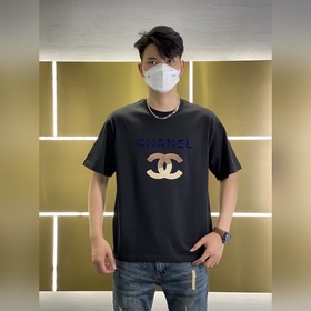 CHANE* Новая модель широкой футболки T.23S от Chanel для мужчин и