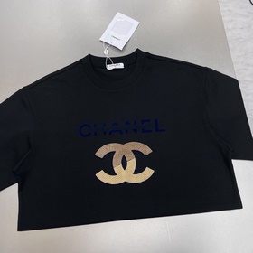 CHANE* Новая модель широкой футболки T.23S от Chanel для мужчин и