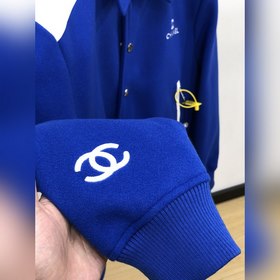 Chanel Осень-зима Новая модель мужской куртка из шерстяного твила