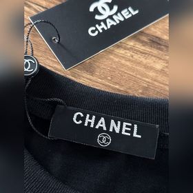 Chanel 2023Ss весна-лето новейшая модель короткорукавной футболки