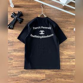 Chanel 2023Ss весна-лето новейшая модель короткорукавной футболки