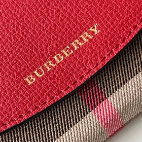 Кожаный кошелек Burberry House с клетчатым узором 【B家】 Оригинальн