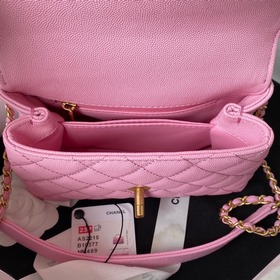 23p Chanel модель AS2215  мини-сумка с крышкой. В этом сезоне о