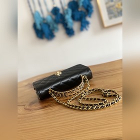 Новая сумка стюардессы 2023p Новая сумка стюардессы Chanel из мат