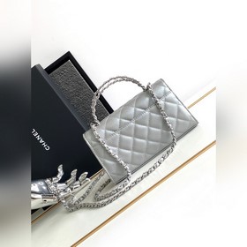 23P Kelly, серебристый, кожа овцы Этот действительно очень модный