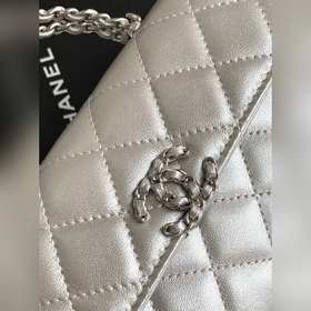 23P Kelly, серебристый, кожа овцы Этот действительно очень модный