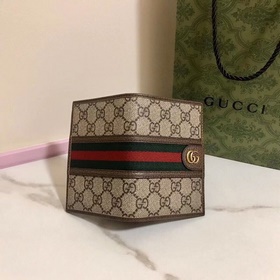 Новый паспортный чехол! Бежевый/черный GG Supreme Canvas, экологи