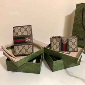 Новый паспортный чехол! Бежевый/черный GG Supreme Canvas, экологи
