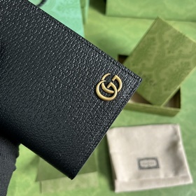 Длинный кошелек для документов из серии GG Marmont, кожаный кошел