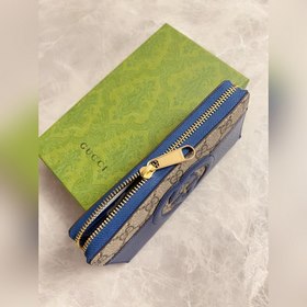 Новинка от Gucci — мужской кошелек на молнии с ажурными двойными 