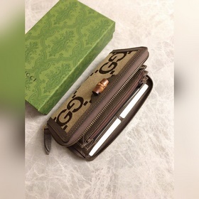 Кошелек Gucci Diana с бамбуковым узором — кошелек на молнии, соче