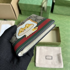 Короткий кошелек Gucci с принтом виде животных. Работы американск