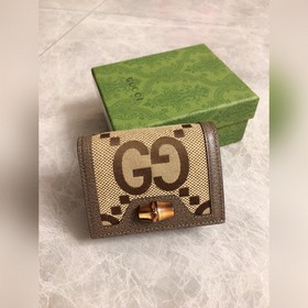 Кошелек Gucci Diana с бамбуковым узором — кошелек для карт, сочет