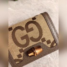 Кошелек Gucci Diana с бамбуковым узором — кошелек для карт, сочет