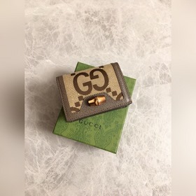 Кошелек Gucci Diana с бамбуковым узором — кошелек для карт, сочет