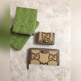 Кошелек Gucci Diana с бамбуковым узором — кошелек для карт, сочет