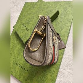 GG новый маленький кошелек для мелочи ~ Красный кошелек из импорт