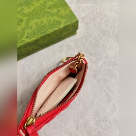 GG новый маленький кошелек ~ Красный мешочек для денег из импортн