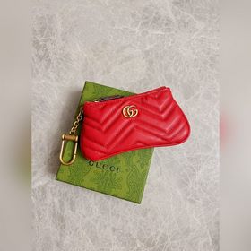 GG новый маленький кошелек ~ Красный мешочек для денег из импортн