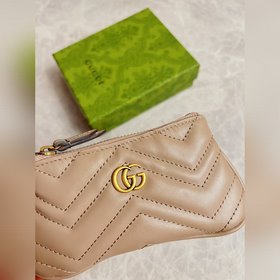 GG новый маленький кошелек ~ Красный мешочек для денег из импортн