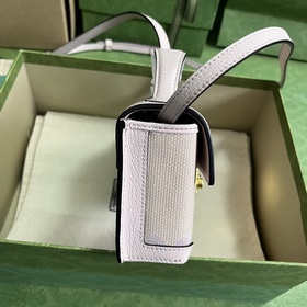 Мини-сумка Padlock из серии Super Double G. Уникальный узор Super