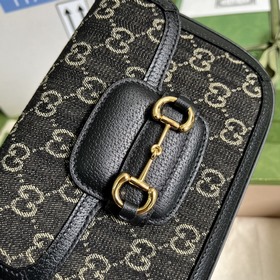 Сумка Gucc1955 Horsebit Bag! Классическая пряжка виде конской узд