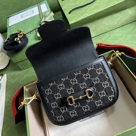 Сумка Gucc1955 Horsebit Bag! Классическая пряжка виде конской узд