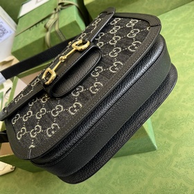 Сумка Gucc 1955 Horsebit Bag! Классическая пряжка виде конского у