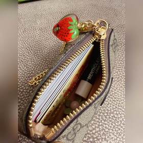 Новейшая мини-кошелька Gucci, представленная в популярном модном 