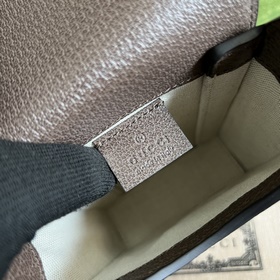Мини-сумка Gucci с пряжкой виде конской уздечкиз серии 1955 В нов