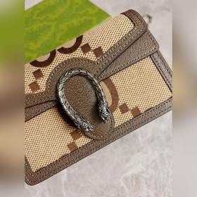 Высококачественная подделка! Мини-сумка Gucci Diana с цепочкой со