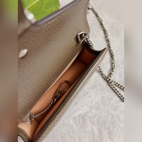 Высококачественная подделка! Мини-сумка Gucci Diana с цепочкой со