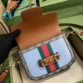 Мини-сумка Gucci Horsebit 1955 из серии Chinese New Year. В честь