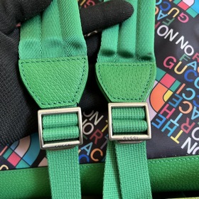 Рюкзак UNHAN 9169 из совместной коллекции The North Face x Gucci.
