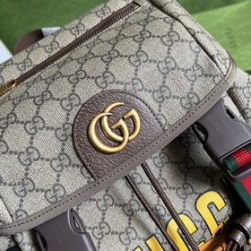 Скейтборд-рюкзак Gucci с принтом котят U54AT 8853. Рисунки чилийс