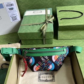 Совместная коллекция поясных сумок The North Face x Gucci. The No