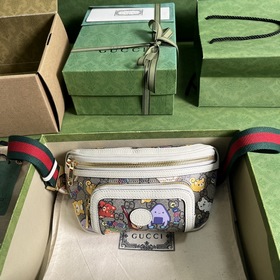 Поясная сумка Gucci с принтом животных FABOG 9742 Это произведени