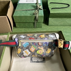 Поясная сумка Gucci с принтом животных FABOG 9742 Это произведени