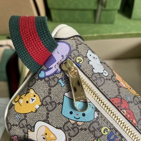 Поясная сумка Gucci с принтом животных FABOG 9742 Это произведени