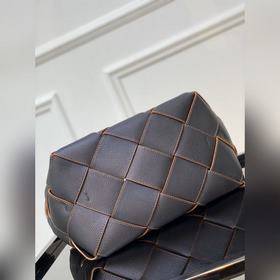 Модель： 10118 Грамм Woven Basket Gingham Bag Новая тканая сумка, 