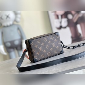 Высококачественная сумка M44480 MINI SOFT TRUNK с фирменным принт
