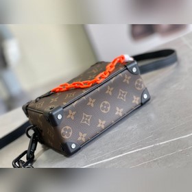 Высококачественная сумка M44480 MINI SOFT TRUNK с фирменным принт