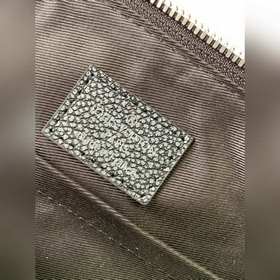 M21448 Черная сумка City Keepall из кожи с эффектом выцветания, у