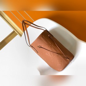 Высококачественная сумка Neverfull среднего размера из натурально
