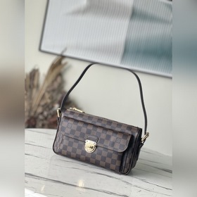 Высококачественная оригинальная сумка N60006 в цвете кофейного цв
