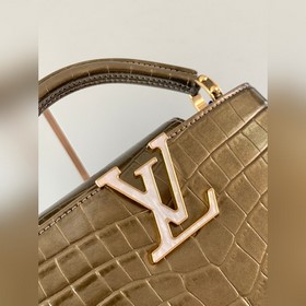 Высококачественная кожа N81190 с золотистым блестящим узором под 